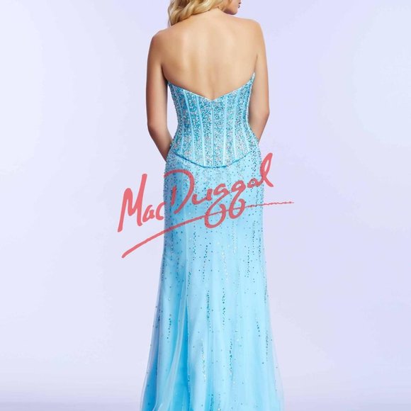 🎉HP🎉MAC DUGGAL PROM 82293M GOWN EVENING DRESS - Picture 7 of 12